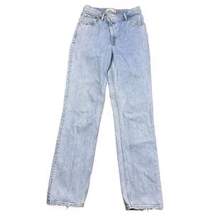 Abercrombie & Fitch Women's 90’s Straight Ultra High Rise Jeans Size 4L Long
